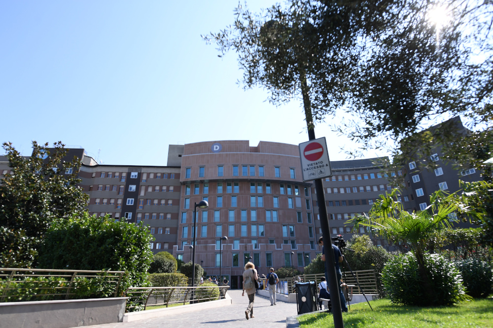 A general view of the San Raffaele hospital after Italyu00e2u20acu2122s former prime minister Silvio Berlusconi was hospitalised for further checks after testing positive for the coronavirus disease in Milan, Italy September 4, 2020. u00e2u20acu201d Reuters pic 