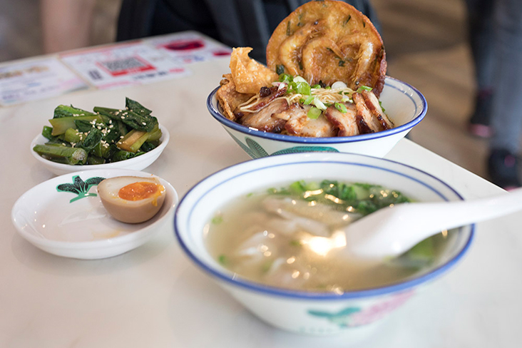 A 'wantan mee' feast!
