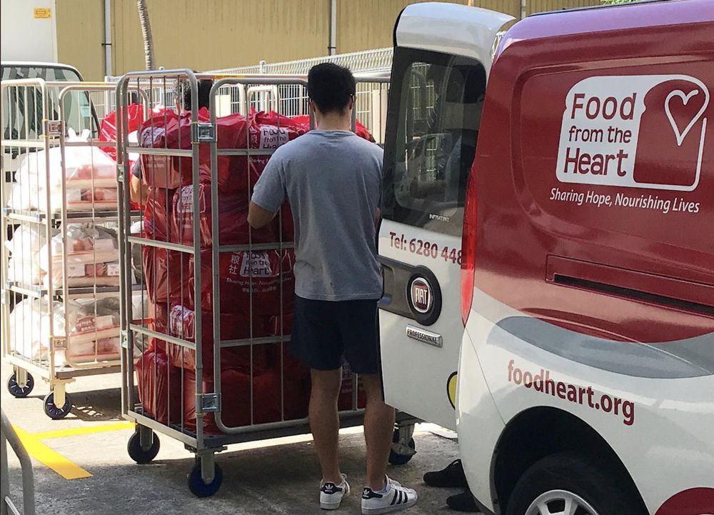 Food from the Heart is now delivering 9,000 food packs a month to households-in-need. — Food from the Heart/Facebook/TODAY pic