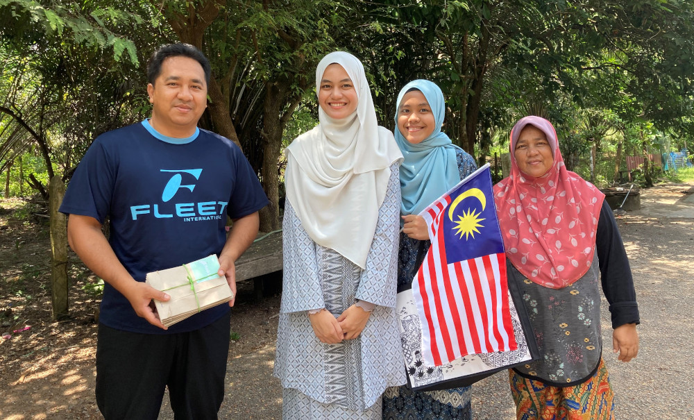 Communities in Hulu Terengganu that have benefited from receiving the reusable face masks. — Picture by Absarina Zakaria
