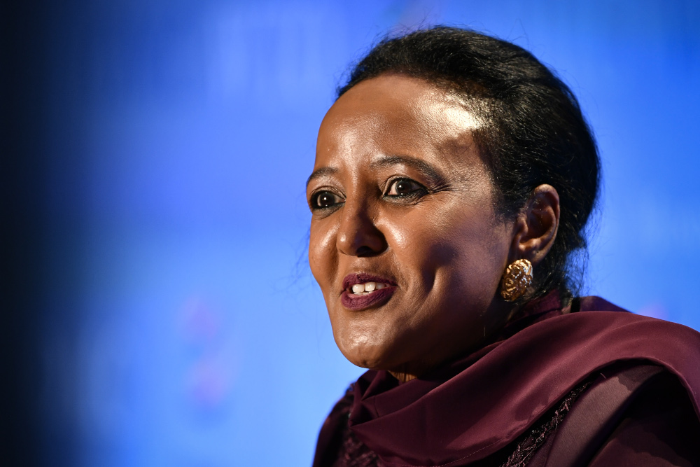 Amina Mohamed of Kenya, who is one of eight candidates vying to become the WTOu00e2u20acu2122s next director-general, said the organisation would benefit from better reflecting all those around the world who contribute to global trade. u00e2u20acu201d AFP pic 
