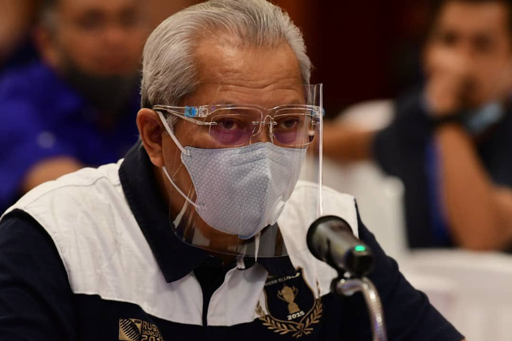 is seen at the Perikatan Nasional (PN) coalition command centre in Kota Kinabalu September 26, 2020. u00e2u20acu201d Picture via Twitter/Pamella Lim