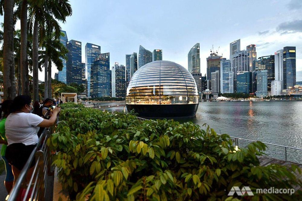 The new outlet at Marina Bay Sands takes the space formerly occupied by nightclub Avalon. u00e2u20acu201d CNA pic via TODAY