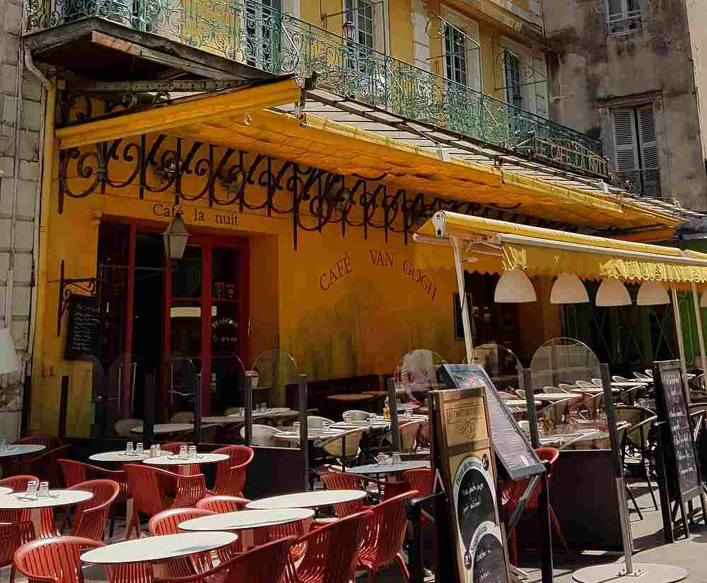 In Arles, the cafe Van Gogh depicted in his iconic painting Cafe Terrace at night in 1888. u00e2u20acu201d Picture courtesy of Berangere Chatelain via AFP
