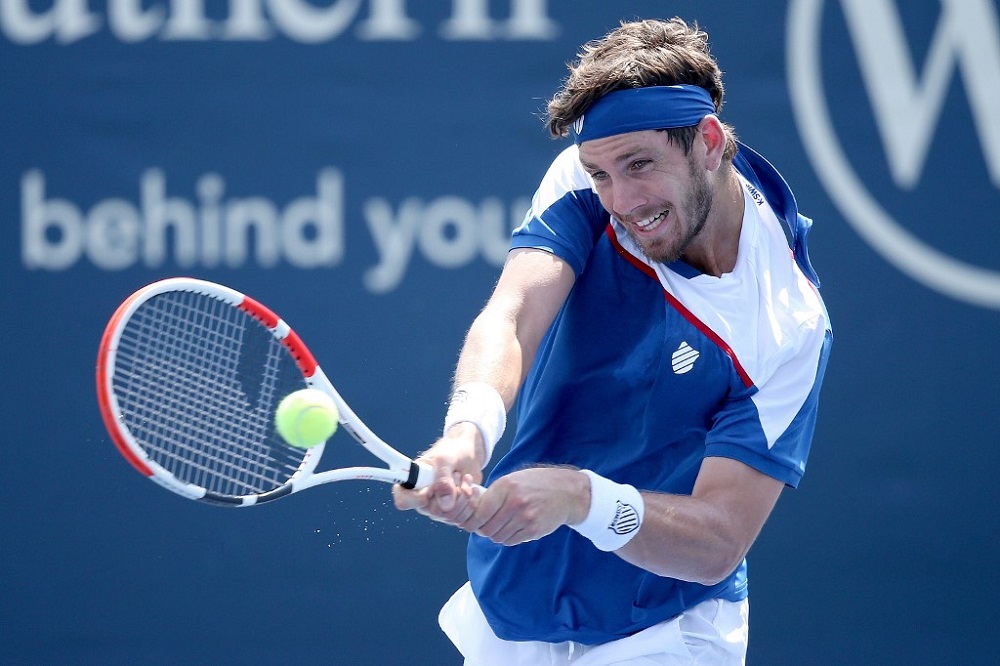 Cameron Norrie beat beat ninth seed Diego Schwartzman in the first round of the US Open at the USTA Billie Jean King National Tennis Center August 31, 2020. u00e2u20acu2022 AFP pic