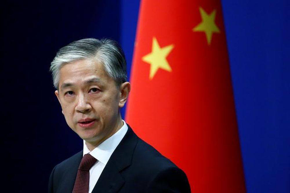Chinese Foreign Ministry spokesman Wang Wenbin speaks during a news conference in Beijing, China July 27, 2020. u00e2u20acu201d Reuters pic