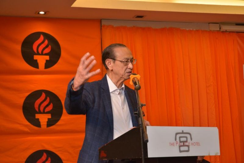 Former Sabah chief minister Tan Sri Chong Kah Kiat said he was disgusted with the recent party hopping. u00e2u20acu201d Picture by Julia Chan