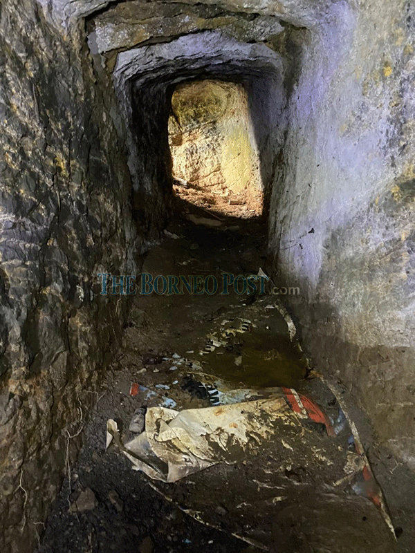 Photo shows the interior view of the shelter. — Borneo Post Online pic