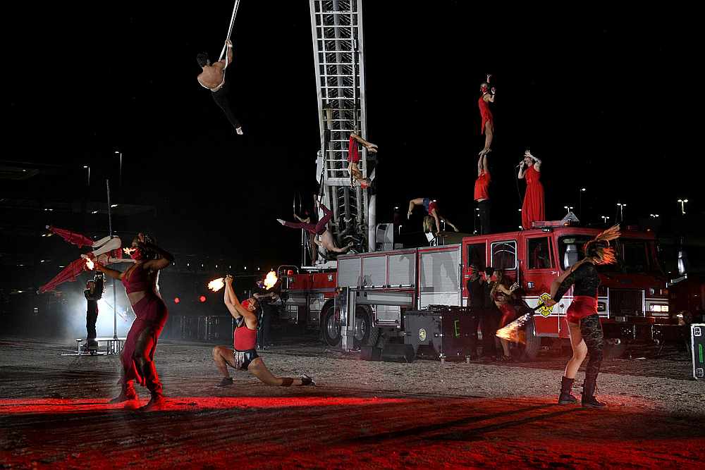 Unemployed entertainers and event workers stage a performance to highlight the effect Covid-19 has had on workers in Las Vegas, Nevada September 1, 2020. u00e2u20acu201d Reuters pic