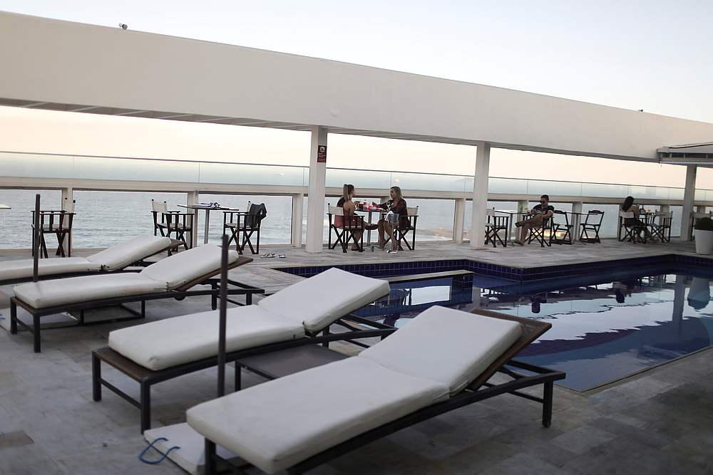 Tourists are seen at the terrace of the Othon Palace hotel, amid the Covid-19 outbreak, in Rio de Janeiro, Brazil September 3, 2020. u00e2u20acu201d Reuters pic