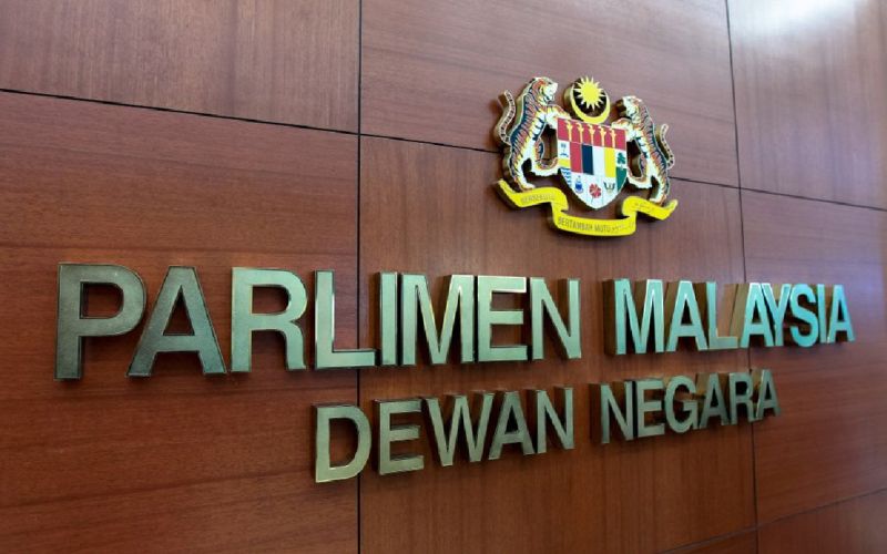 A general view of Dewan Negara at Parliament, Kuala Lumpur September 2, 2020. u00e2u20acu2022 Picture via Twitter