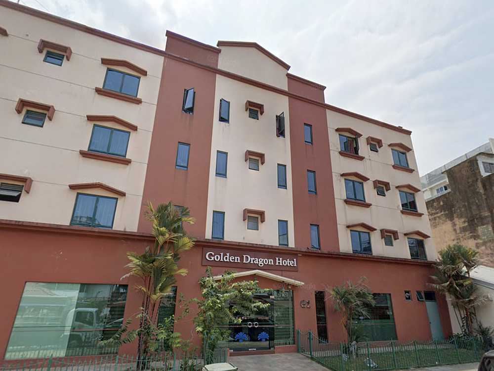 Bangladeshi Ahmed Salim, 31, strangled his girlfriend Nurhidayati, 34, at Golden Dragon Hotel after she refused to break up with her other boyfriend. u00e2u20acu201d Google Maps screenshot via TODAY