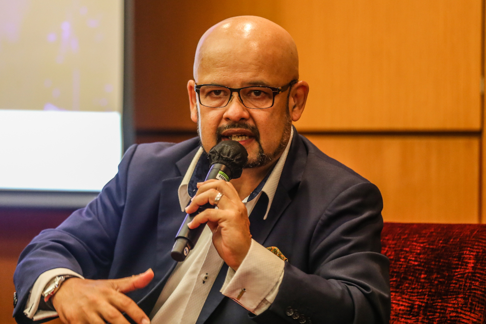 The initiative will allow performers to do what they love and make a living said Harith. — Picture by Firdaus Latif