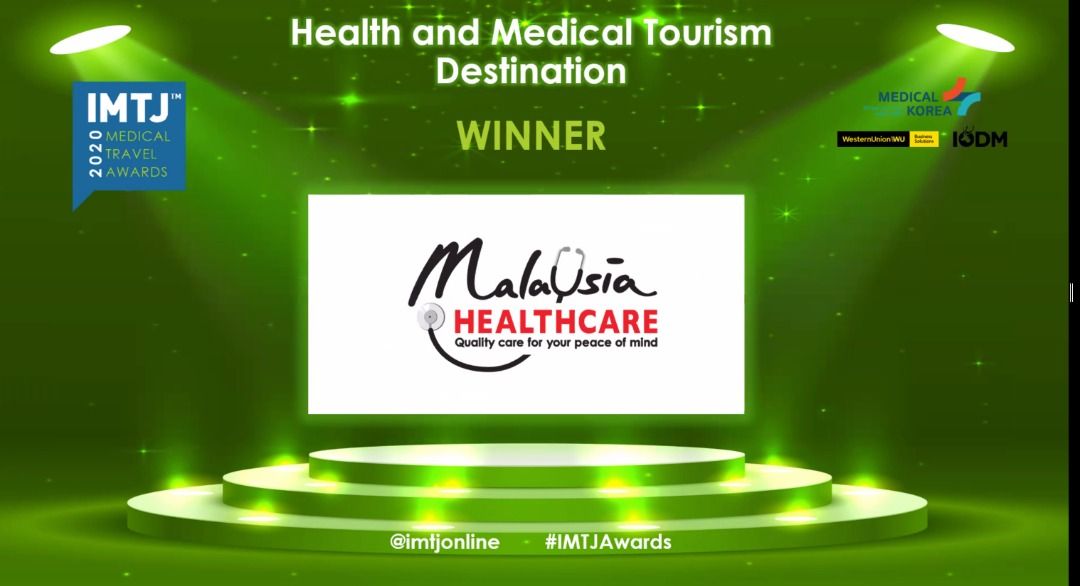 Malaysia won the prestigious award for the fourth time. u00e2u20acu201d Picture courtesy of Malaysia Healthcare Travel Council