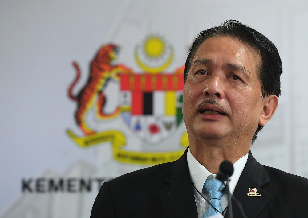 Health director-general Tan Sri Noor Hisham has repeatedly reminded the public that the virus is in the community and if a particular place has a high rate of infection, like Bangau-Bangu, that means more people in the community have the virus but have not been tested. — Bernama pic 