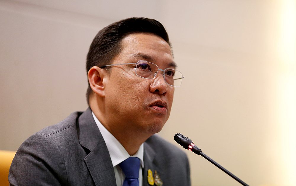 Thailand's Minister of Digital Economy and Society Puttipong Punnakanta talks to journalists during a news conference in his office in Bangkok, Thailand August 26, 2020. u00e2u20acu201d Reuters pic