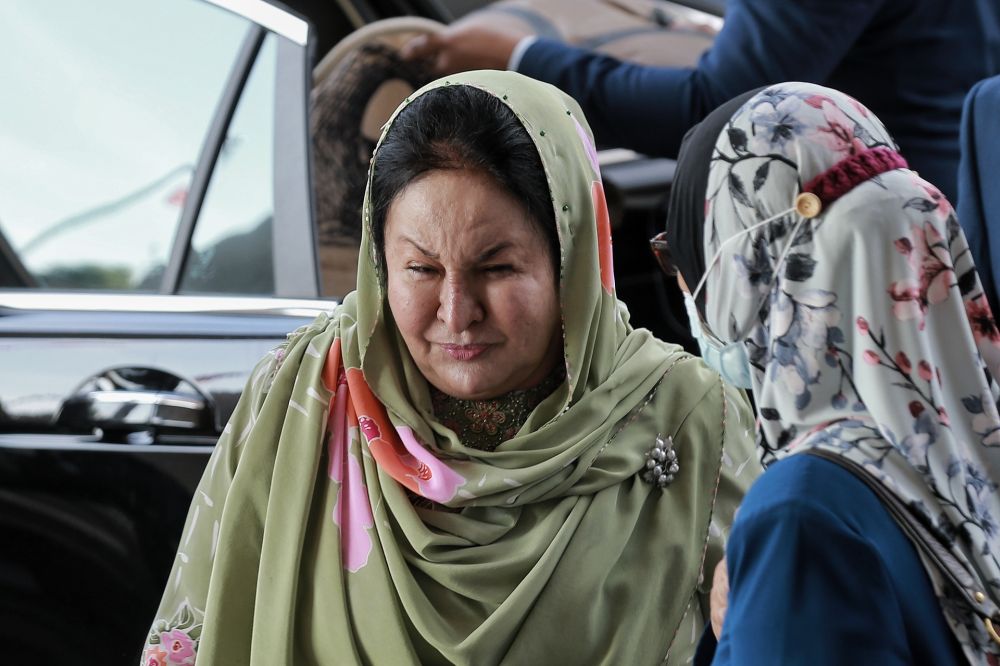 Datin Seri Rosmah Mansor arrives at the Kuala Lumpur High Court September 9, 2020. u00e2u20acu201d Picture by Ahmad Zamzahuri