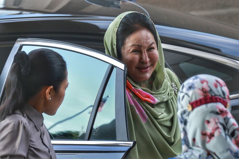 Datin Seri Rosmah Mansor arrives at the Kuala Lumpur High Court September 9, 2020. u00e2u20acu201d Picture by Ahmad Zamzahuri