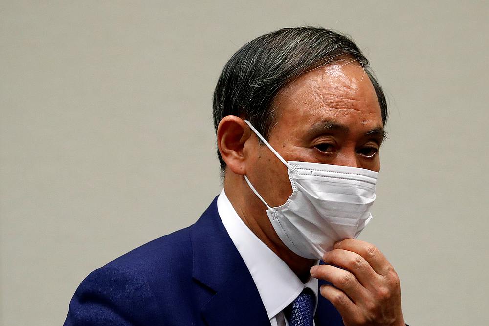 Yoshihide Suga, Japan's Chief Cabinet Secretary and ruling LDP lawmaker, leaves a news conference to announce his candidacy for the party's leadership election, in Tokyo, Japan September 2, 2020. u00e2u20acu201d Reuters pic