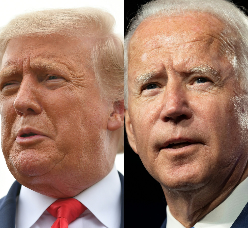President Donald Trump and his Democratic rival Joe Biden on September 11, 2020 will both visit the crash site in Pennsylvania of one of the airplanes hijacked during the September 11, 2001 terror attacks. u00e2u20acu201d AFP picn