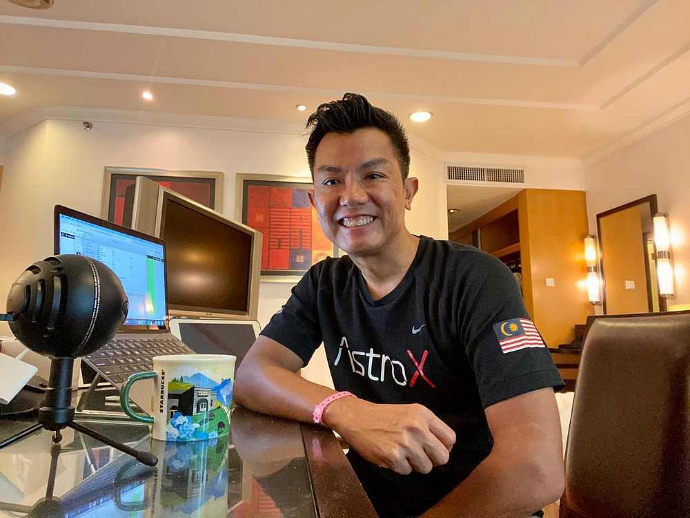 Faiz says with many events held virtually this year he hopes more Malaysians can take part. — Picture courtesy of Captain Faiz