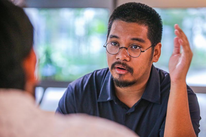 Institute of Strategic and International Studies analyst Harris Zainul talks about the impact of Undi 18 bloc in the next general election. — Picture by Hari Anggara