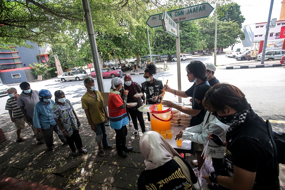 Rozaiman said the group wanted to show the people that followers of the punk subculture also have a heart.