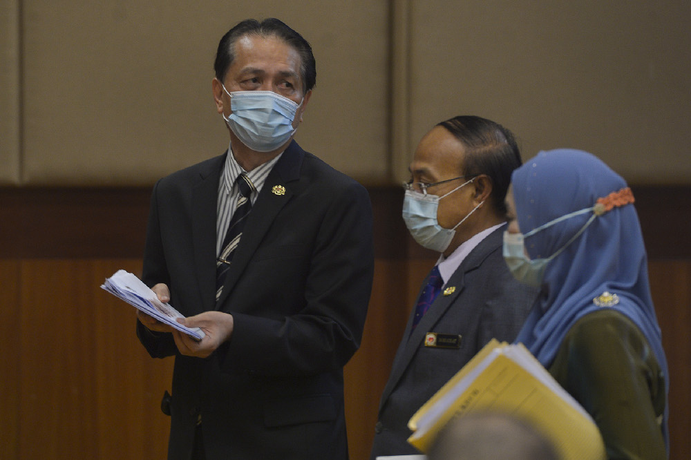 Health director-general Tan Sri Dr Noor Hisham Abdullah speaks during a press conference in Putrajaya on October 22, 2020. u00e2u20acu201d Picture by Miera Zulyana