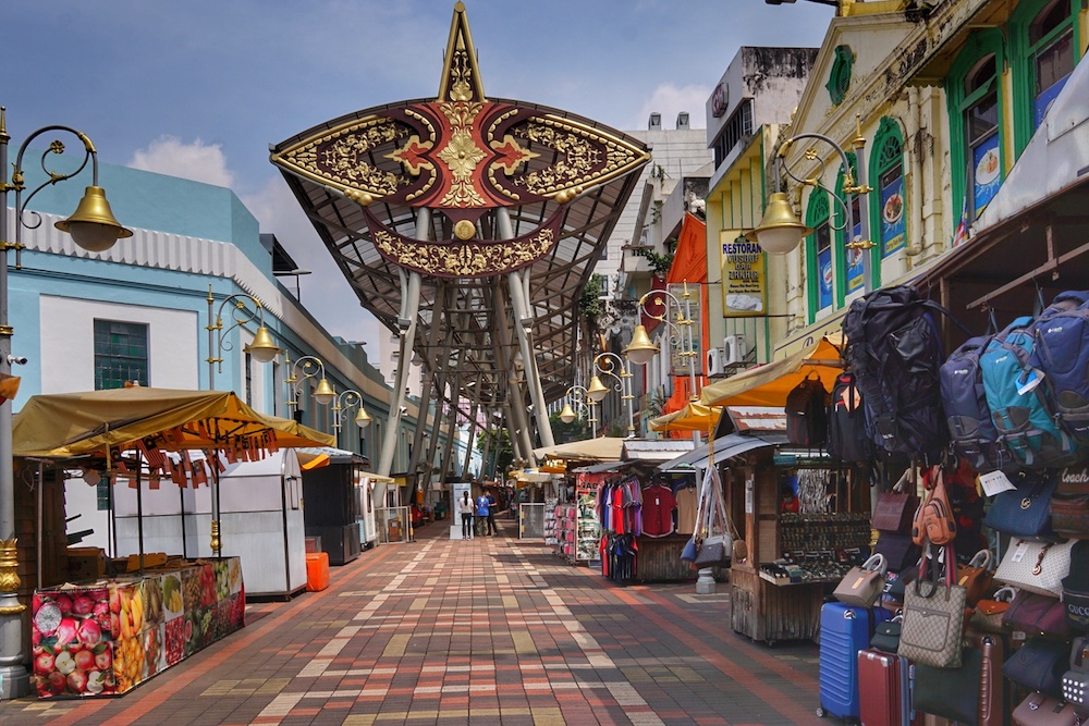 Pasar Seni is almost deserted as Malaysian borders remain closed to tourists, October 29, 2020. u00e2u20acu201d Picture by Ahmad Zamzahuri
