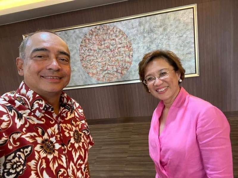 Cancer survivor Datuk Seri Nazir Razak and infectious diseases expert Prof Datuk Dr Adeeba Kamarulzaman join forces to fight prostate cancer in a five-year campaign. u00e2u20acu201d Picture courtesy of Dr Adeeba 