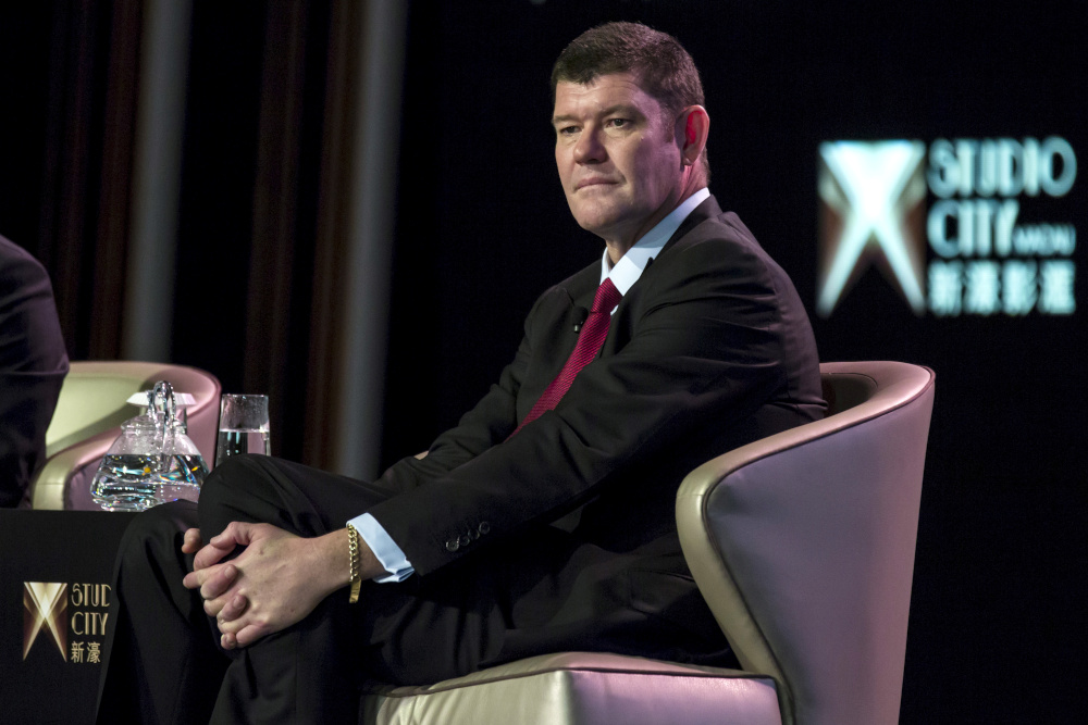 Australian billionaire James Packer attends a news conference in Macau, China, October 27, 2015. u00e2u20acu201d Reuters pic