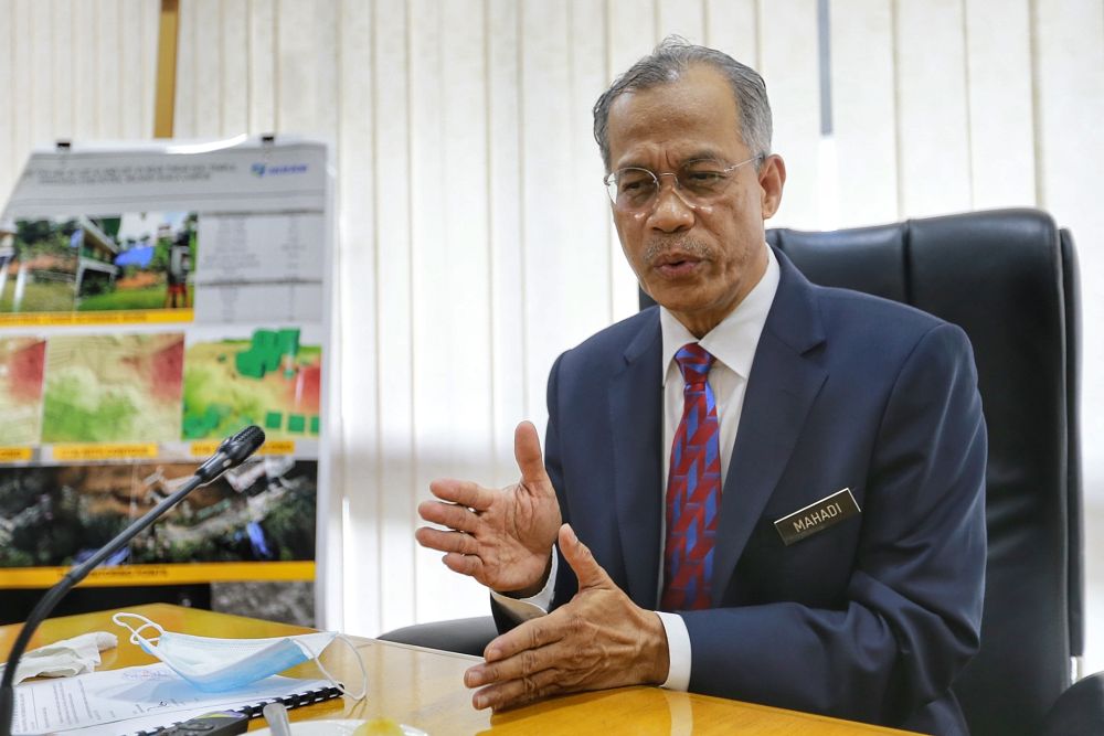 Kuala Lumpur Mayor Datuk Mahadi Che Ngah speaks during a media conference in Kuala Lumpur October 8, 2020. u00e2u20acu201d Picture by Ahmad Zamzahuri