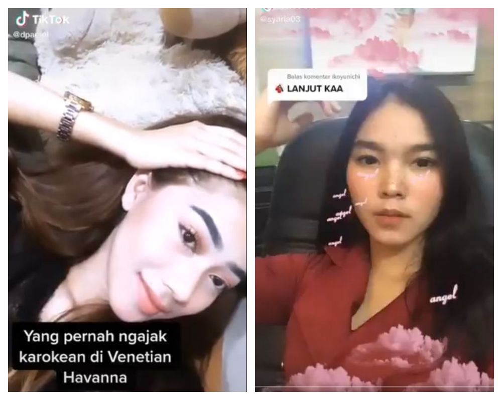 Indonesians are threatening to expose their scandalous relationships with lawmakers in opposing the new labour law. u00e2u20acu201d Screengrab via Twitter/omamamay