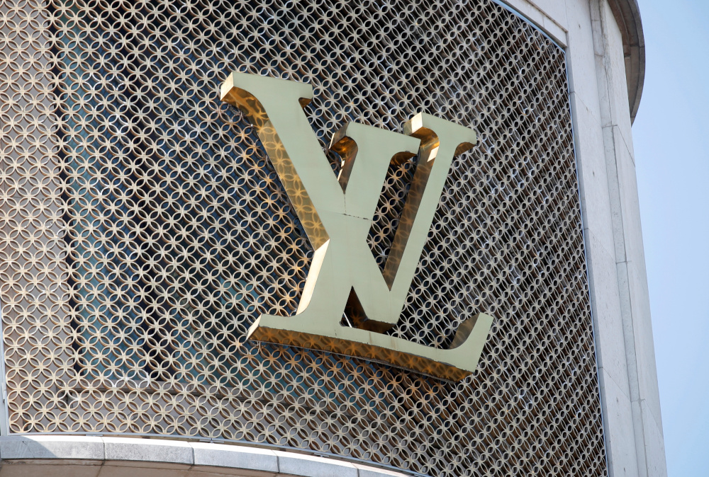 A Louis Vuitton logo is seen outside a store on the Champs-Elysees in Paris, France, September 18, 2020. u00e2u20acu201d Reuters pic