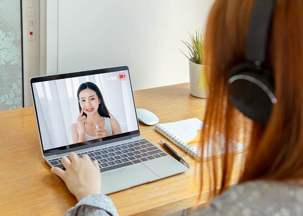 Some brands are offering virtual beauty treatments to be done from the comfort of one's home. u00e2u20acu201d Potential Filmmaker / Shutterstock pic via AFP