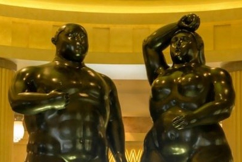 The bronze statues elicited blushes from one visitor who deemed them to be u00e2u20acu02dcindecentu00e2u20acu2122 for a family resort. u00e2u20acu201d Picture from Resorts World Sentosa blog