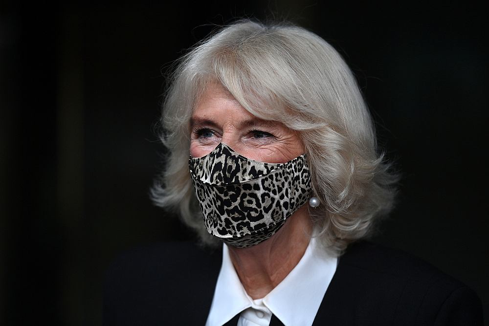 Britain's Camilla, Duchess of Cornwall, leaves the Pepper Pot Centre, a charity set up to support African and Caribbean older people, in London, Britain October 21, 2020. u00e2u20acu201d Pool pic via Reutersn