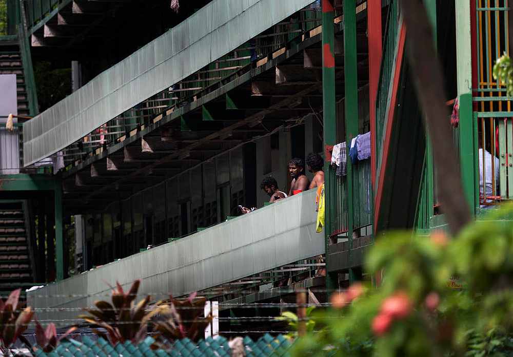 Some Covid-19 testing facilities will offer swabs at night for workers to accommodate their work cycles and more than 35,000 migrant workers can make use of such facilities. u00e2u20acu201d TODAY pic