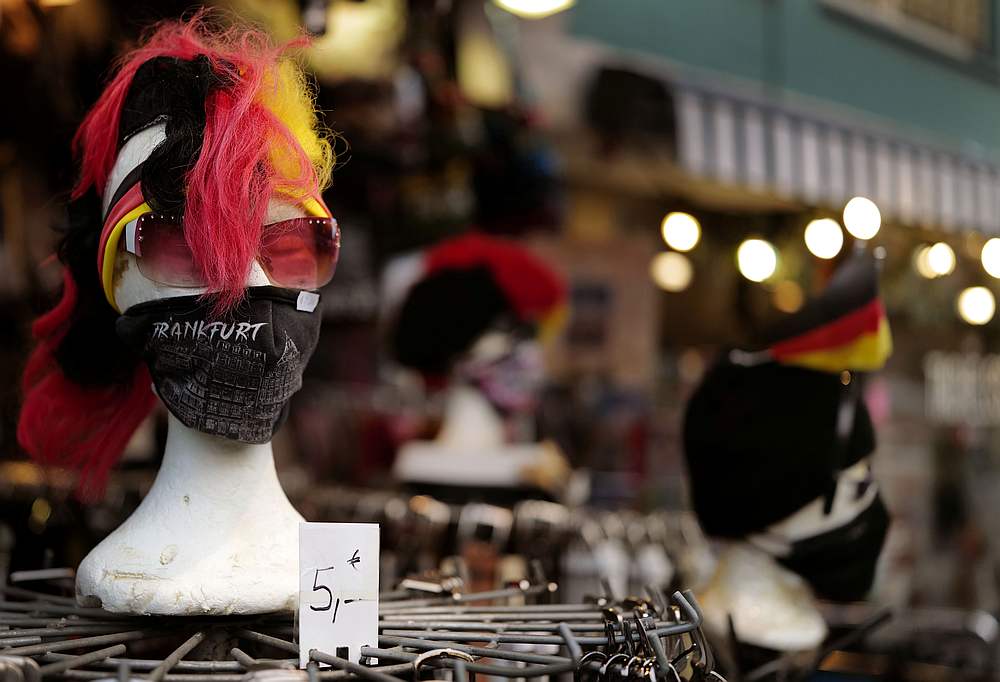 Protective face masks are on display as the spread of Covid-19 continues in Frankfurt, Germany October 27, 2020. u00e2u20acu201d Reuters pic