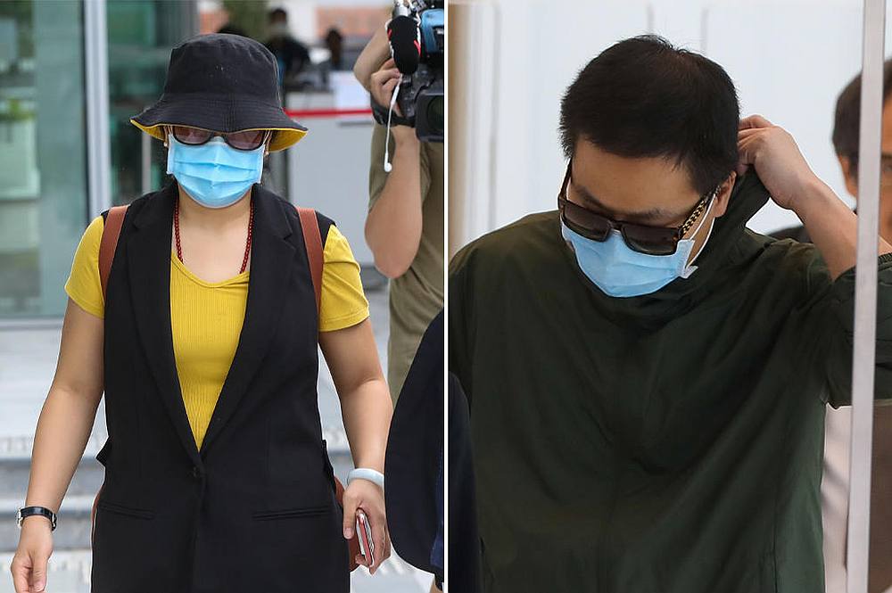 Wuhan natives Shi Sha and Hu Jun were earlier granted permission by a District Court to return to China on condition of a much higher bail, but the Singapore High Court overturned this decision. u00e2u20acu201d TODAY pic