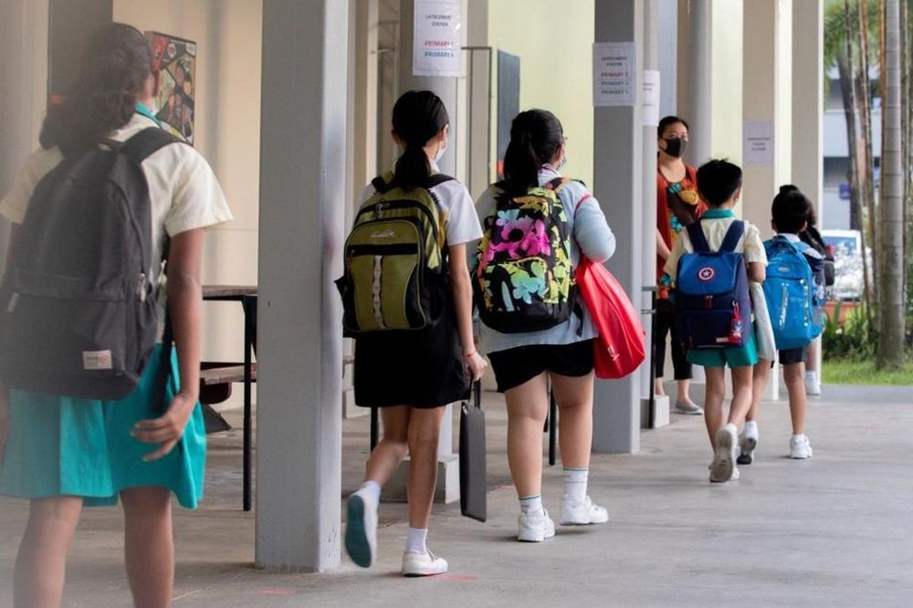 Research by KK Womenu00e2u20acu2122s and Childrenu00e2u20acu2122s Hospitals indicates that the risk of Covid-19 transmission for children both at school and at home is low. u00e2u20acu201d TODAY file pic