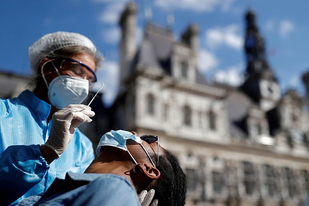France is, like many countries in Europe, still grappling with Covid-19. — Reuters pic