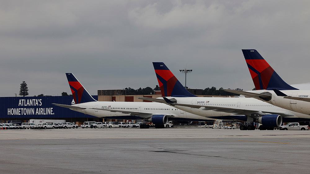 Delta Air Lines planes are parked at their gates at Hartsfield Jackson International Airport in Atlanta, Georgia October 27, 2020. u00e2u20acu201d Reuters pic