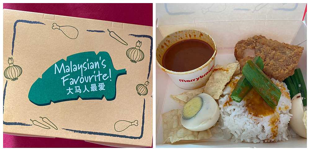 The homegrown fast-food joint recently made its popular Nasi Kandar MB a permanent fixture on the menu. — Picture by Melanie Chalil