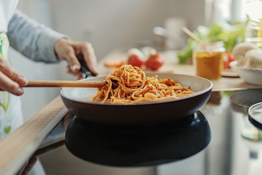 According to the research, Brits and Americans are fans of long pasta like spaghetti. u00e2u20acu201d PixelsEffect / IStock.com pic via AFP