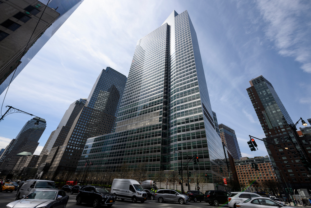 In this file picture taken the headquarters of Goldman Sachs is pictured April 17, 2019 in New York City. u00e2u20acu201d AFP pic 