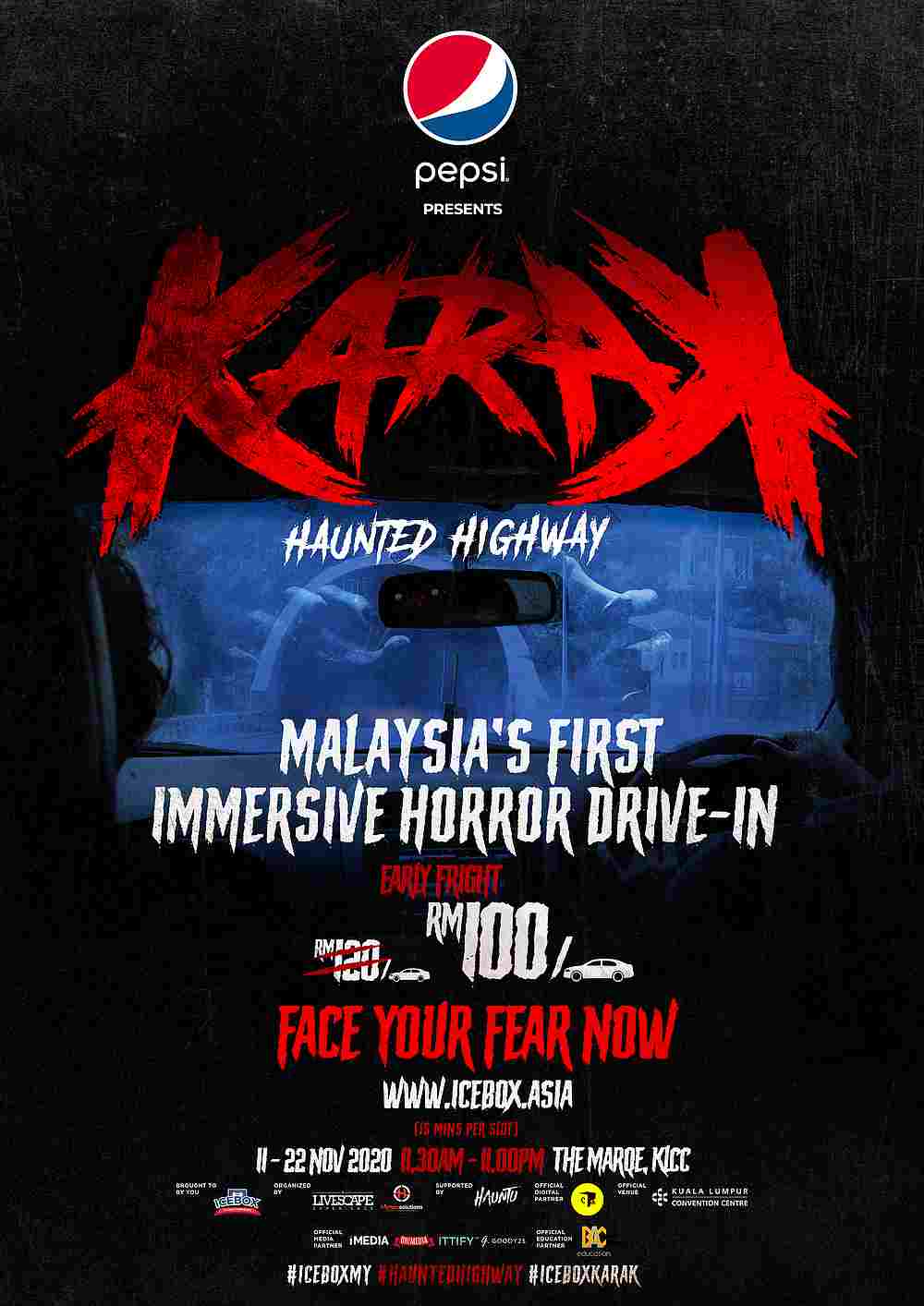 Livescape creative director Darren Waide says the Karak highway, a host to many ghost stories in Malaysia, proves to be the ideal backdrop for their latest instalment. — Image courtesy of Livescape Group