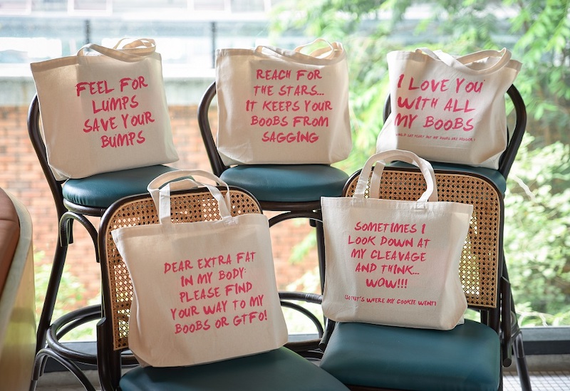 The reusable bags are designed by Malaysian non-profit brand Kantoi. u00e2u20acu201d Picture courtesy of Kantoi