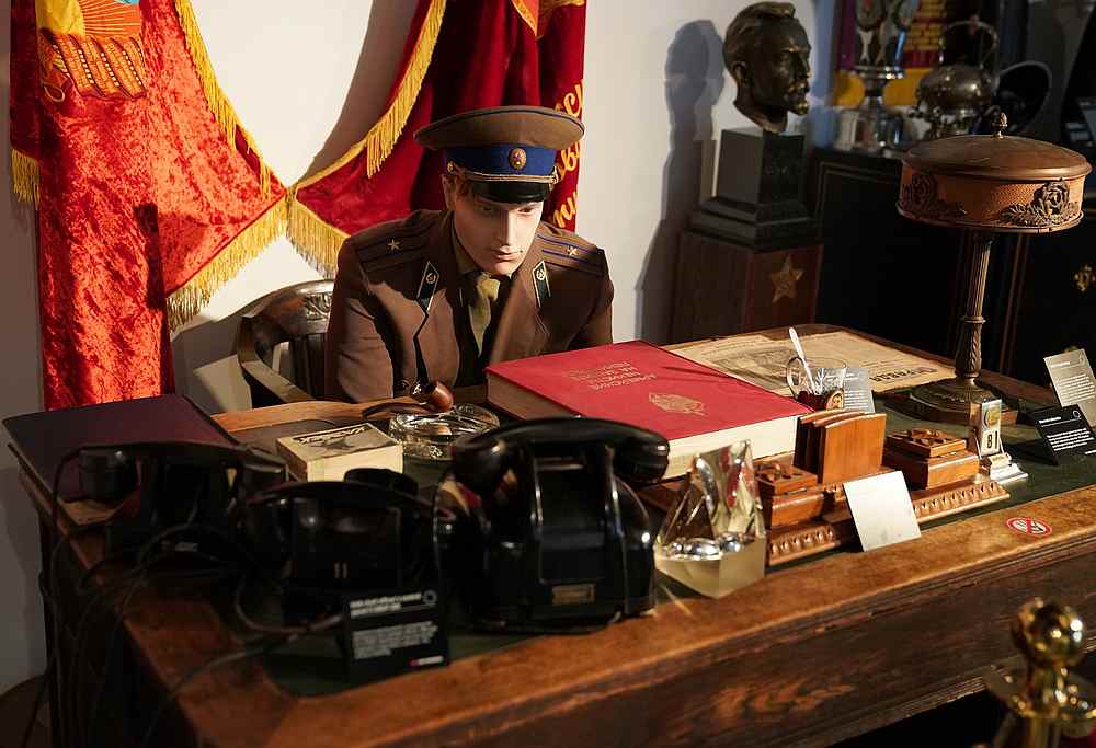 A sample of some of the items on display at The KGB Spy Museum in New York January 25, 2019. u00e2u20acu201d  AFP pic