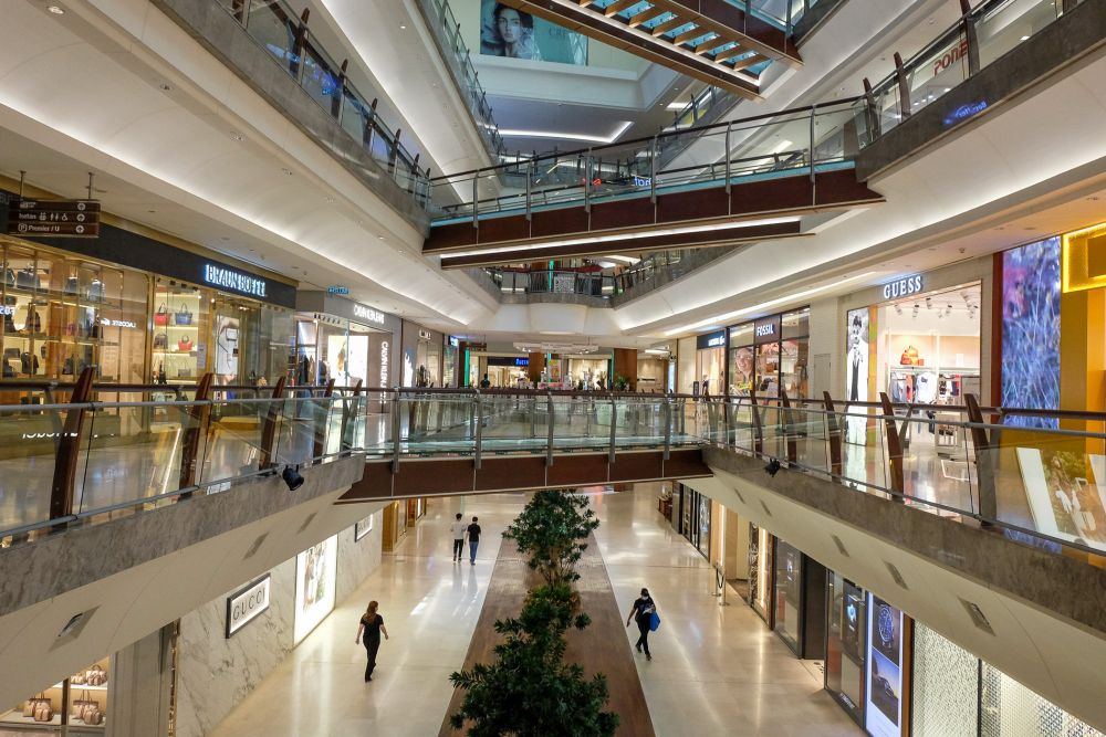 A general view of The Gardens Mall in Kuala Lumpur October 20, 2020. u00e2u20acu201d Picture by Yusof Mat Isa